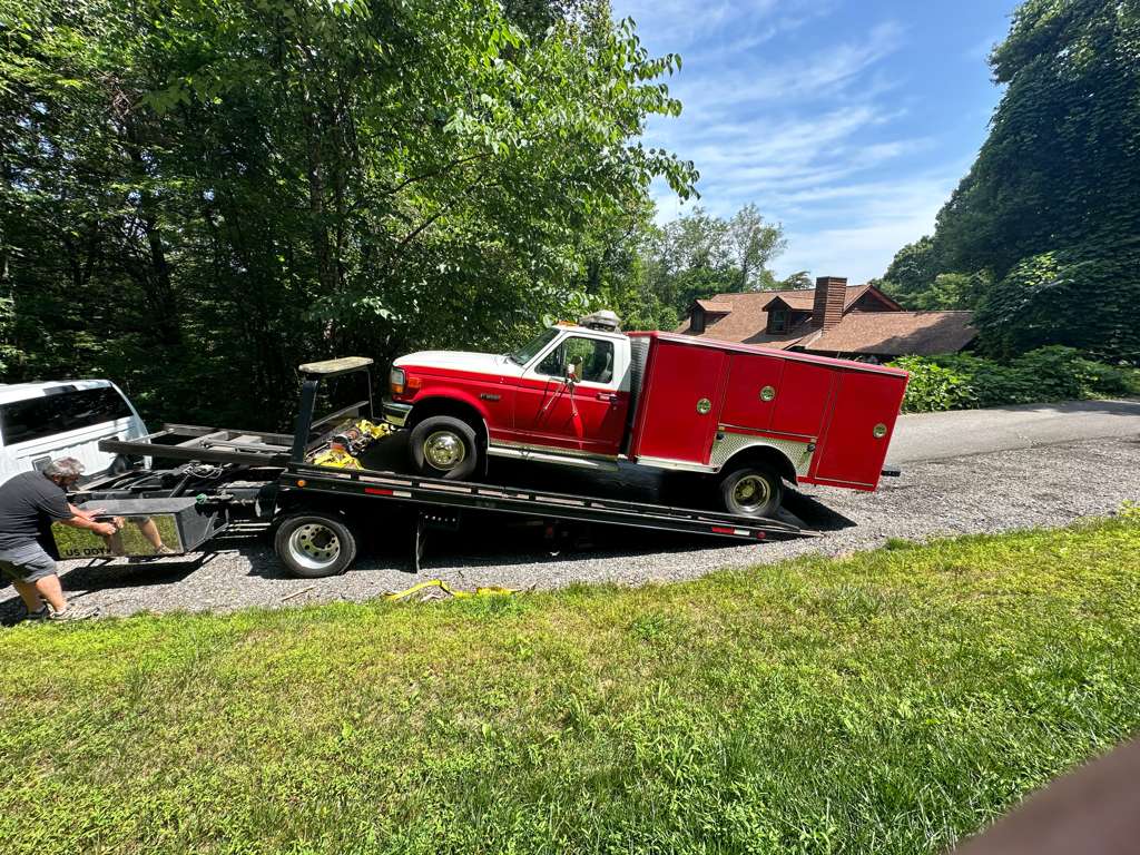 Baker's Towing facility in Ringgold GA with tow truck fleet